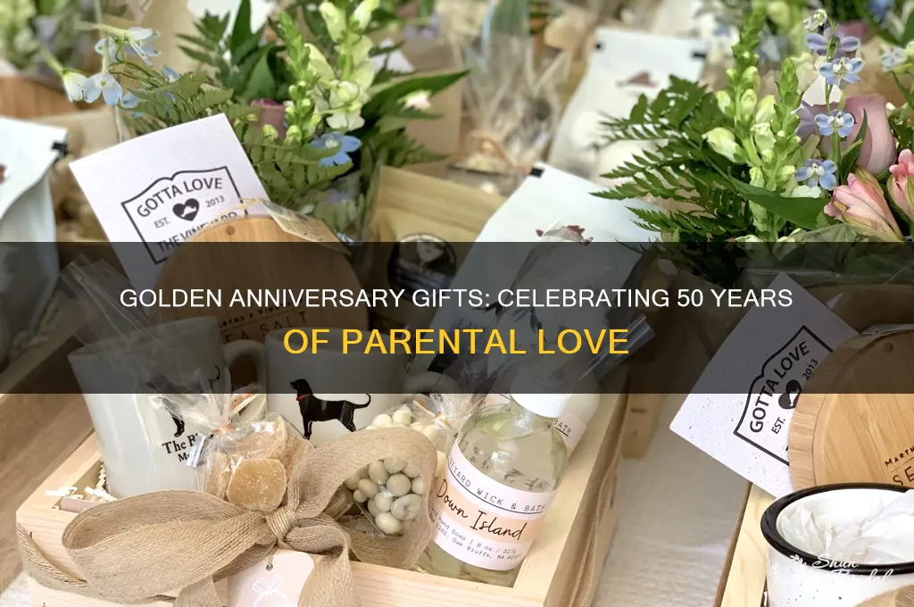 what gift for 50th wedding anniversary for parents