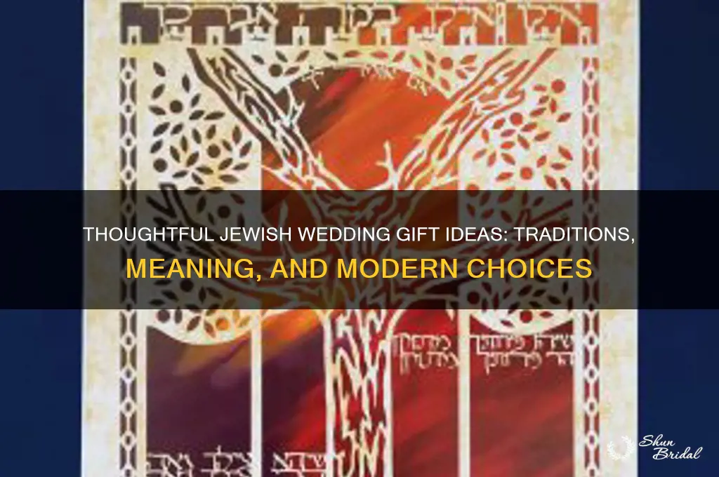 what gift for jewish wedding