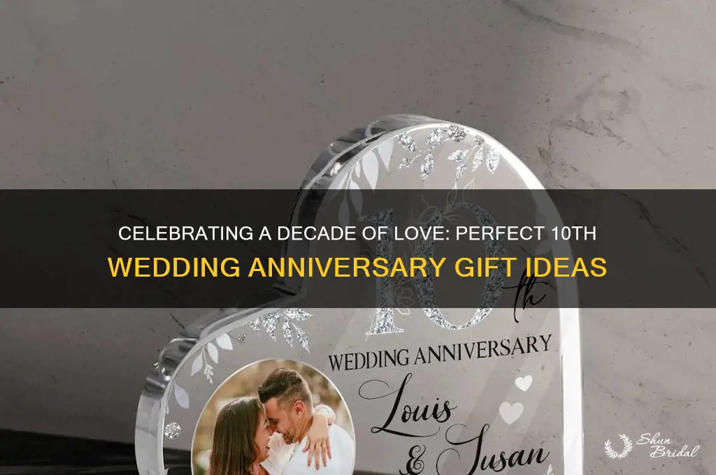 what gift for tenth wedding anniversary
