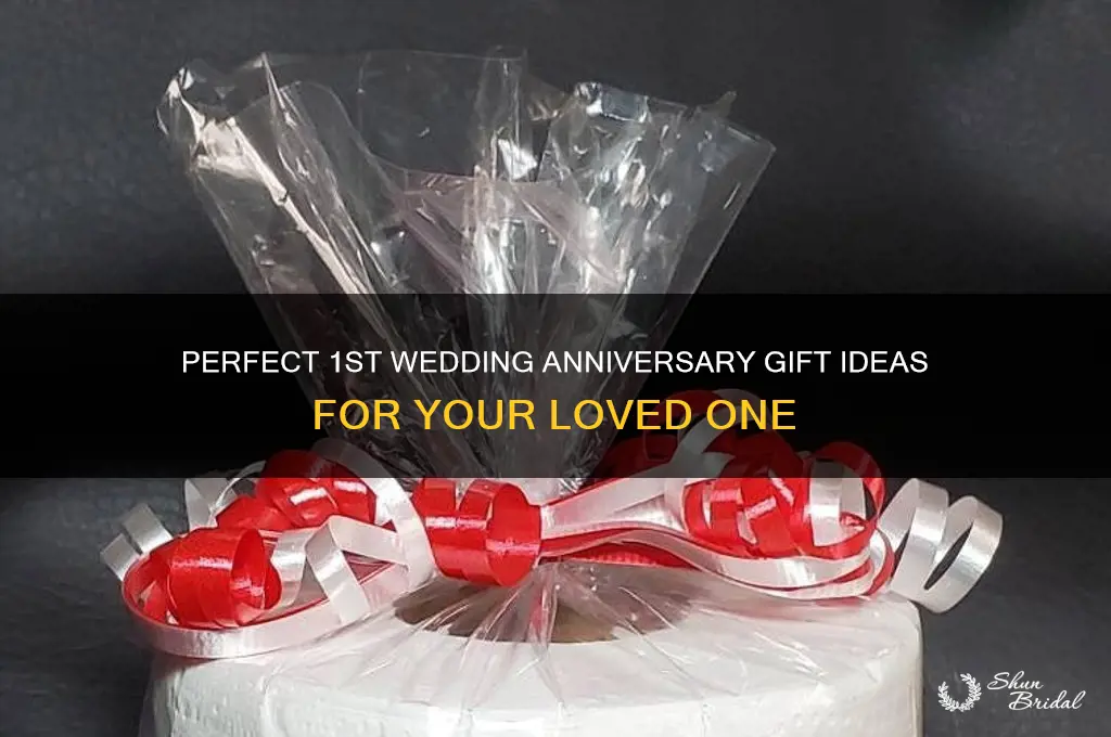 what gift is 1st wedding anniversary