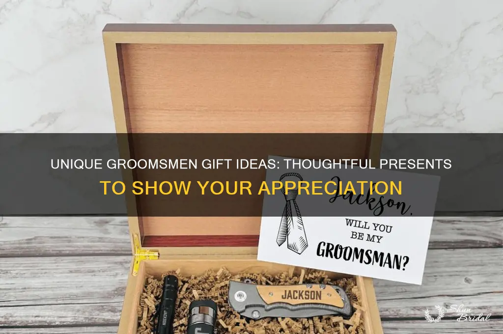 what gift should i give my groomsmen