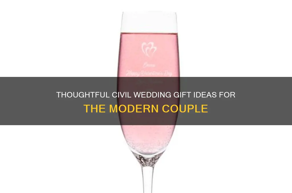 what gift to give for a civil wedding