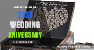 Celebrating 21 Years: Thoughtful Gift Ideas for Your Wedding Anniversary