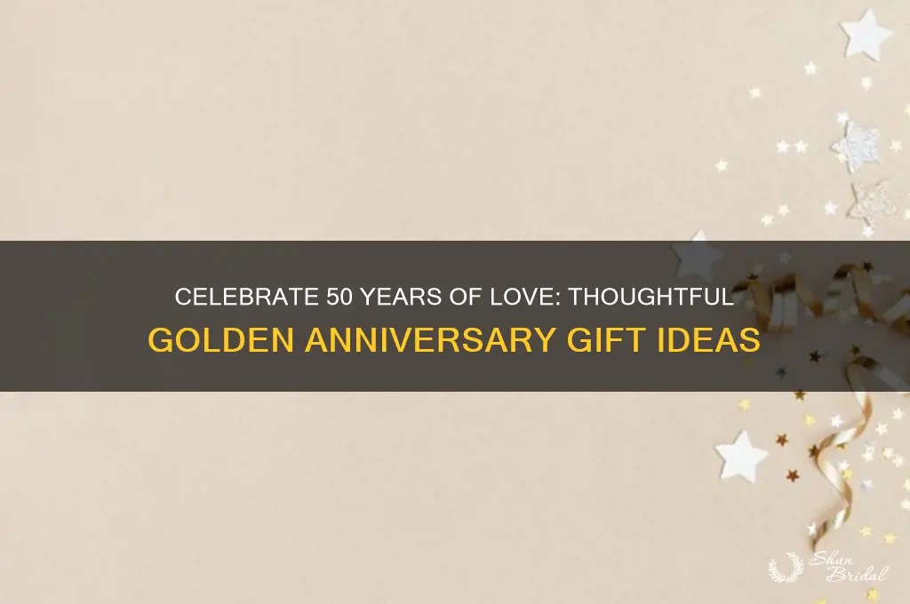 what gifts for 50 wedding anniversary
