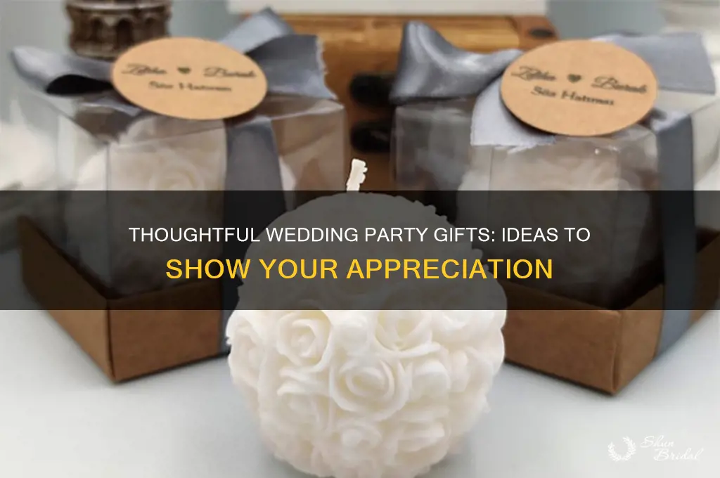 what gifts wedding party