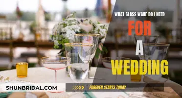 Glassware for a Wedding: Choosing the Perfect Set