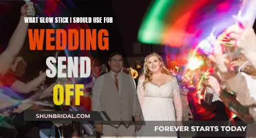 Glow Stick Send-Off: Choosing the Right Light for Your Wedding