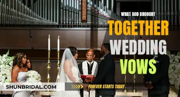 God-Given Union: Holy Matrimony Vows