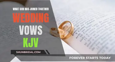 God-joined Wedding Vows: The Unbreakable Bond