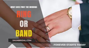 Wedding Ring or Band: Which Comes First?