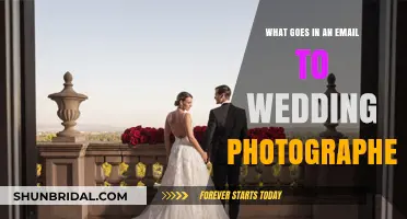 Tips for Emailing Your Wedding Photographer