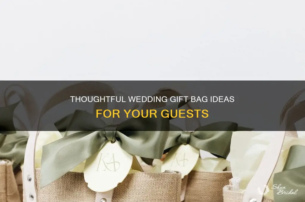what goes in wedding gift bags