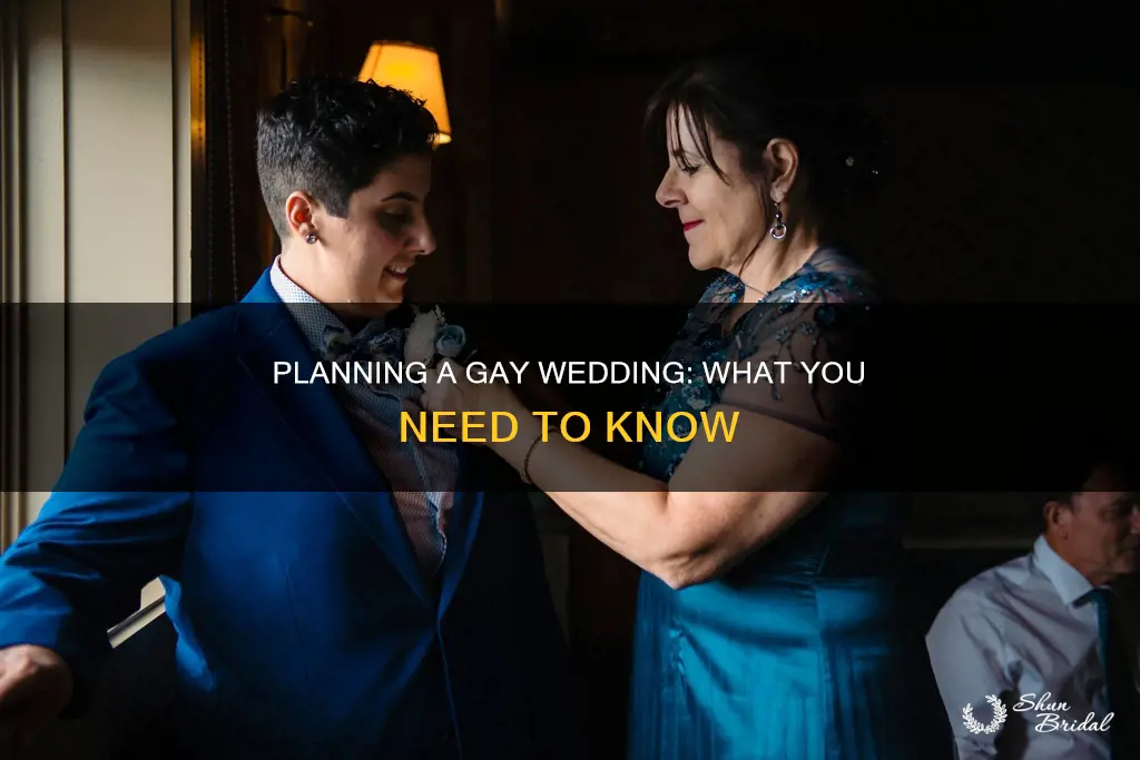 what goes into planning a gay wedding