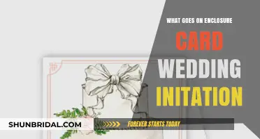 Enclosure Card Essentials: Enhancing Your Wedding Invitation Suite