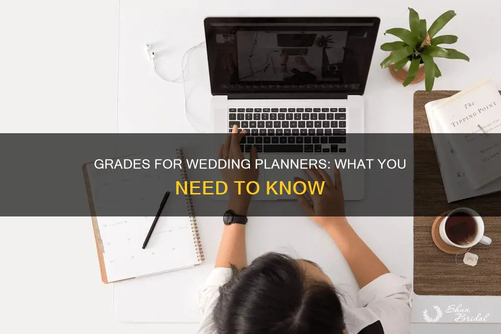 what grades do you need to be a wedding planner