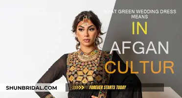 Afghani Wedding Traditions: Green Dress Significance