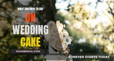 Choosing Greenery for Your Wedding Cake: Natural Elegance