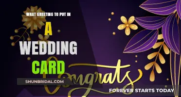 Perfect Wedding Card Greetings: Warm Wishes for the Happy Couple