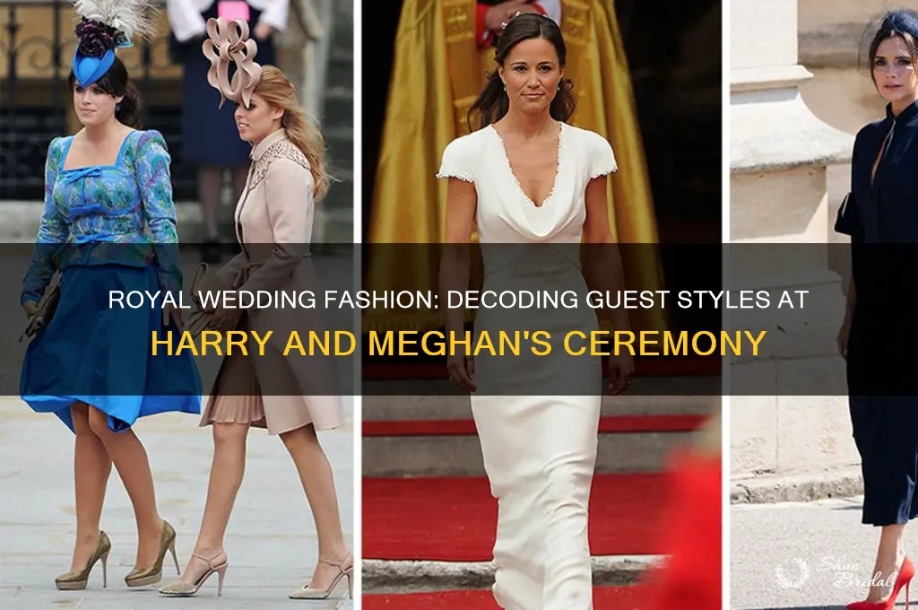 what guests wore to harry and meghans wedding