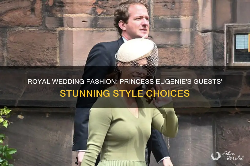 what guests wore to princess eugenie