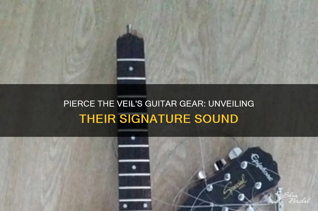 what guitar does pierce the veil use