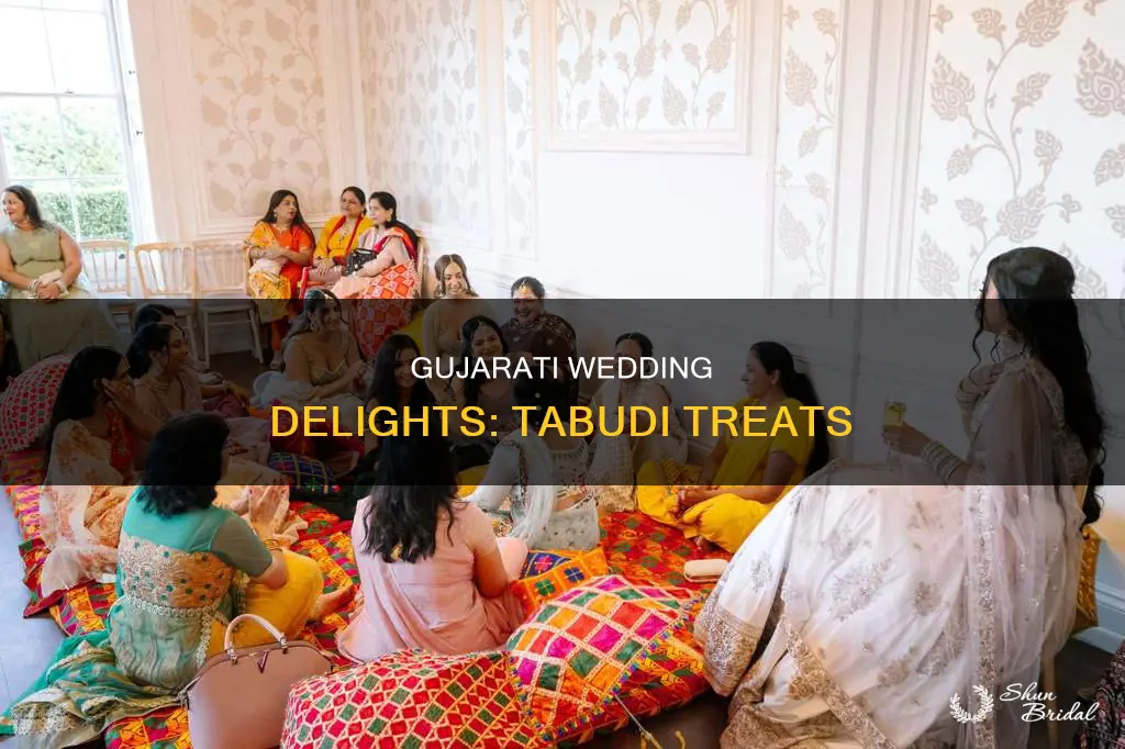 what gujarati s put in wedding luna tabudi