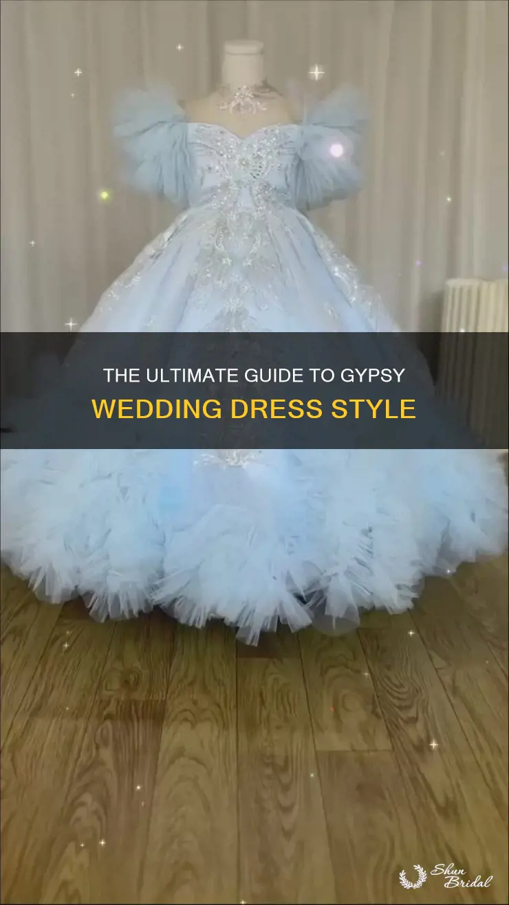 what gypsy wedding dress style