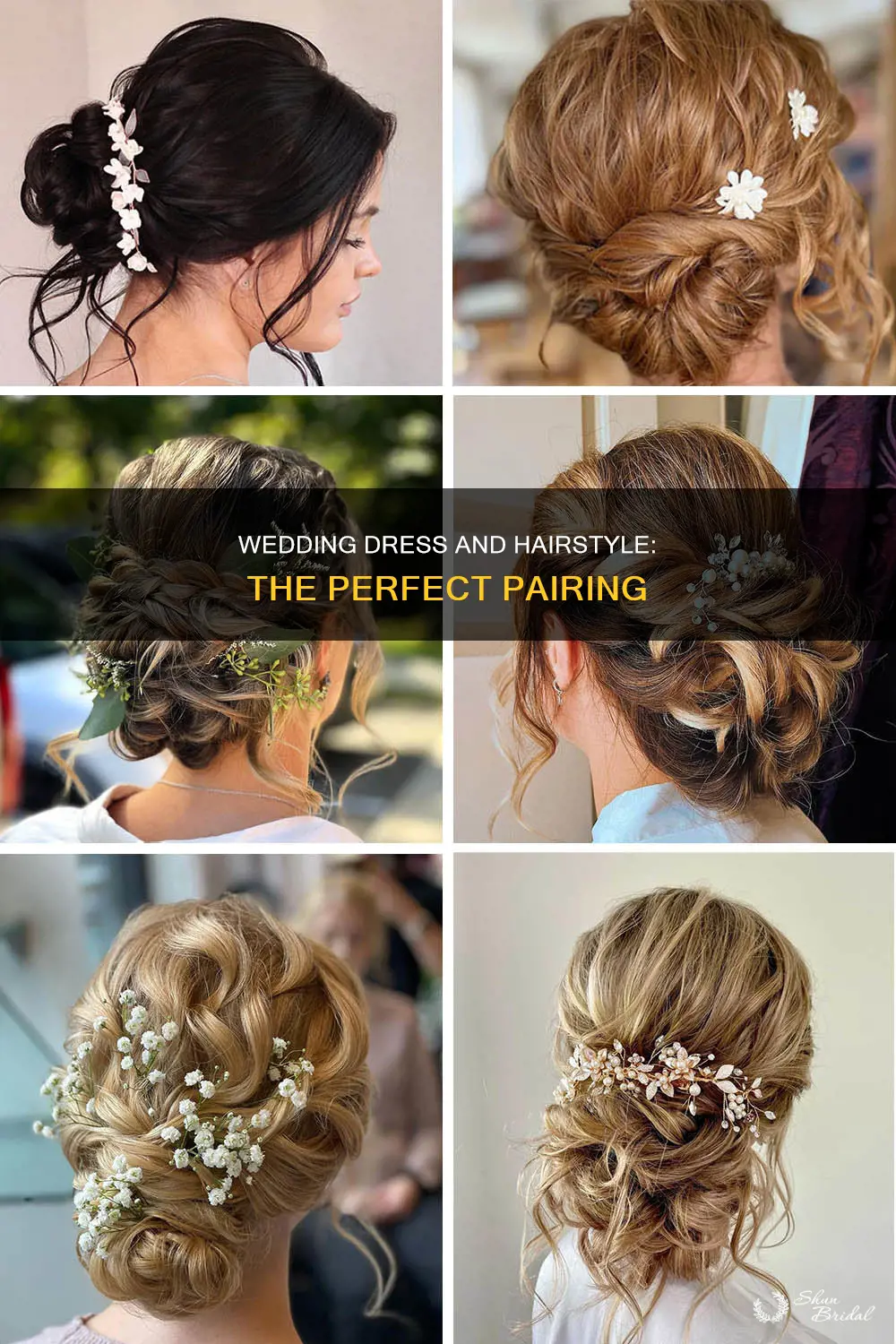 what hairstyle goes with my wedding dress