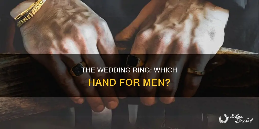 what hand does a guys wedding ring go on