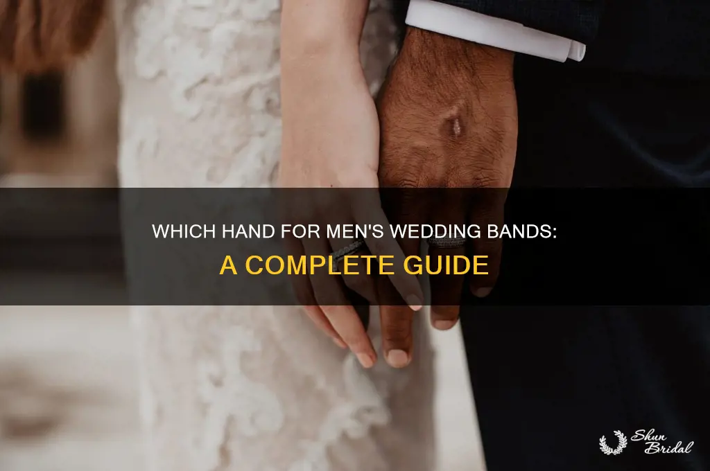 what hand does a wedding band go on for guys