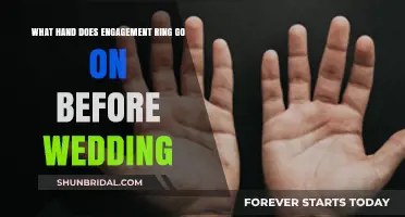The Left Hand: Engagement Ring Finger