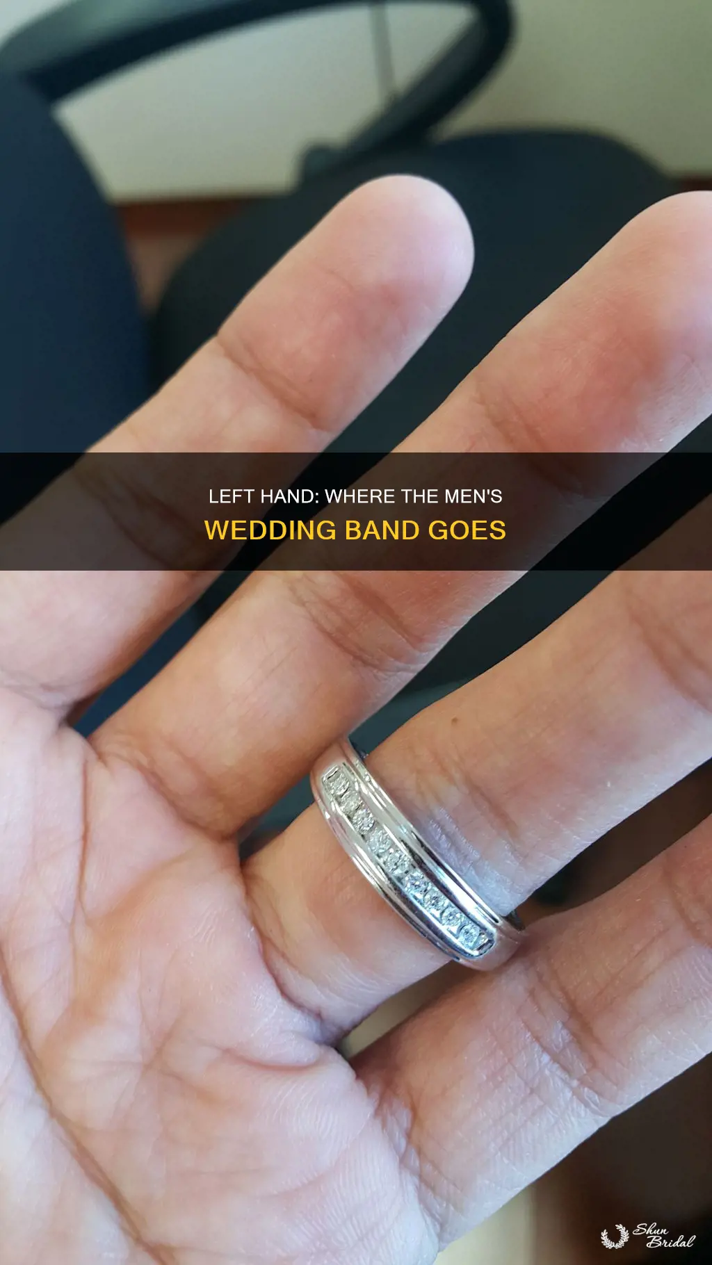 what hand does the mens wedding band gonon