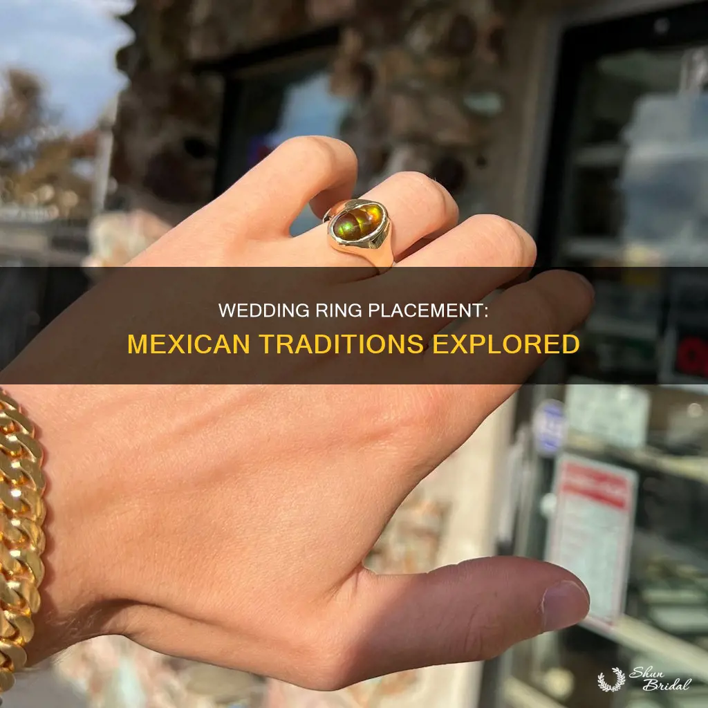 what hand is wedding ring on for mexican