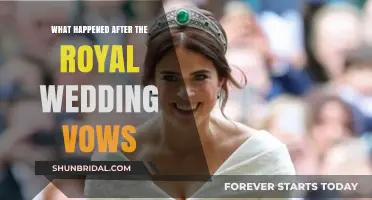 Royal Wedding Vows: The Surprising Moments That Followed the Ceremony
