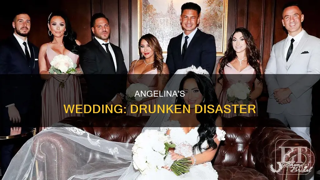 what happened at angelina pivarnick wedding