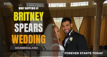 Britney's Wedding: Drama and Details