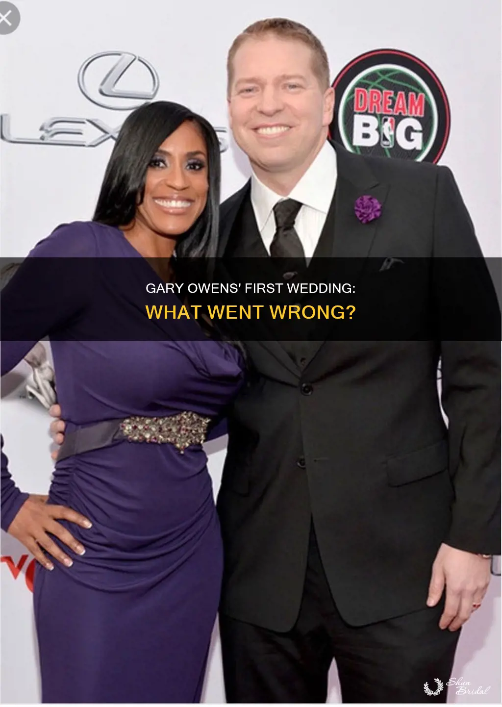 what happened at gary owens first wedding