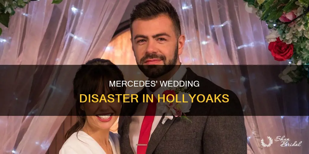 what happened at mercedes wedding in hollyoaks