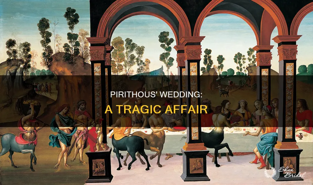 what happened at pirithous first wedding