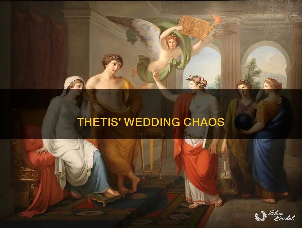 what happened at the wedding of peleus and thetis