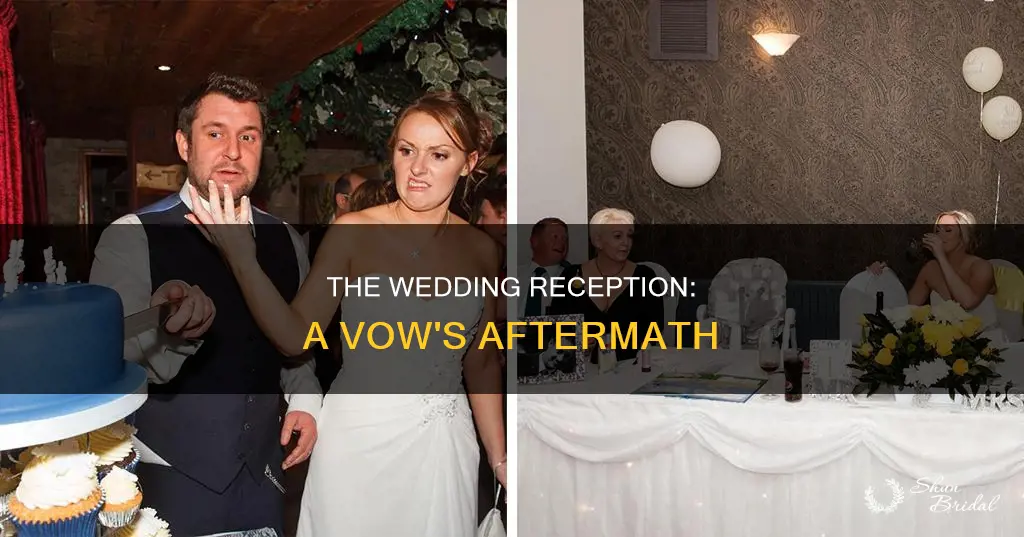 what happened at the wedding reception the vow