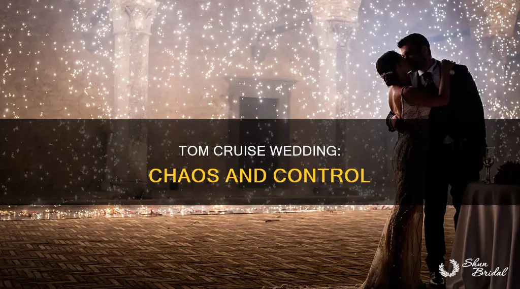 what happened at tom cruise wedding