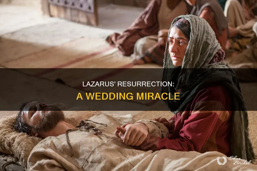 what happened first lazarus or the wedding