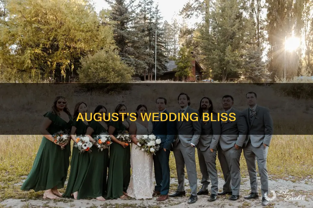 what happened in august 2 months after the wedding