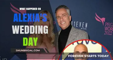 Alexia's Wedding Day: Surprises, Joy, and Unforgettable Moments Unveiled