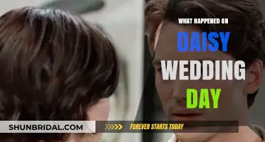 Daisy's Wedding Day: Unexpected Twists, Tears, and Unforgettable Moments