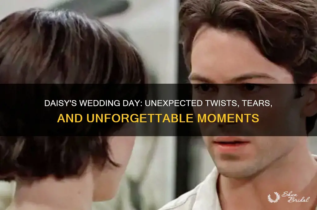 what happened on daisy wedding day
