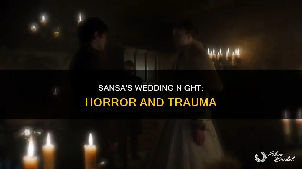 what happened on sansa and ramsey wedding night