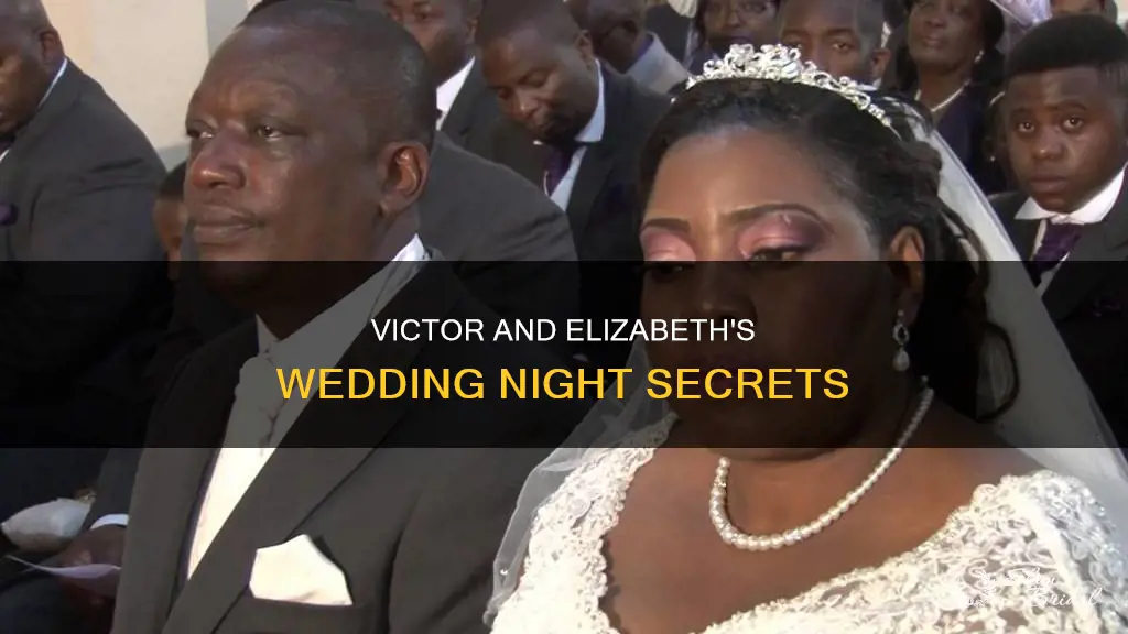 what happened on victor and elizabeth wedding night