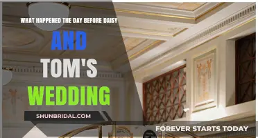 The Day Before Daisy and Tom's Wedding: Secrets and Surprises